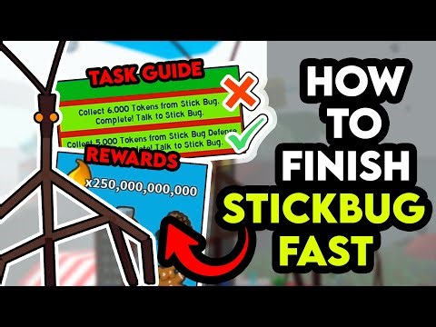 How to Finish Stick Bug Quest FAST [GUIDE & REWARDS] | Bee Swarm Simulator 2026