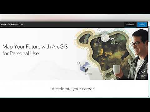 $100 GIS! ArcGIS Software for Personal Use (ESRI) Home Use