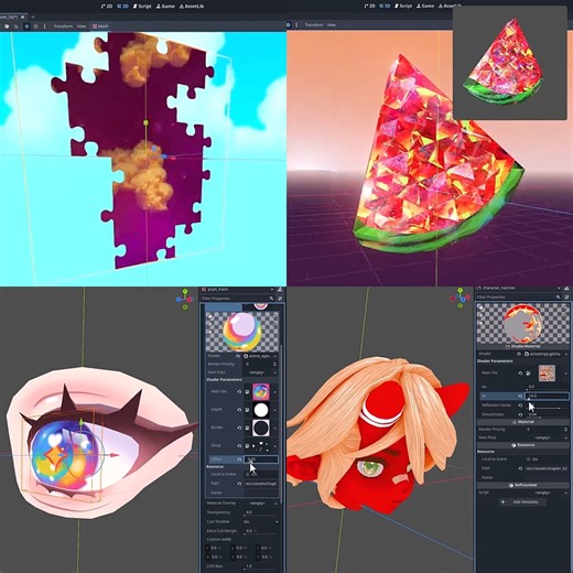 Jettelly's Fabrizio Espíndola has finally completed The Godot Shaders Bible, a comprehensive guide covering everything you need to know about shaders. Available here: https://80.lv/articles/jettelly-s-the-godot-shaders-bible-is-finally-complete | 80 Level