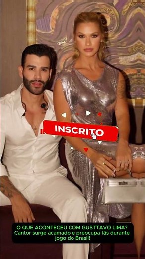 Singer Gusttavo Lima appears bedridden during Brazil's game! #celebrities #soccer #brazil #famous