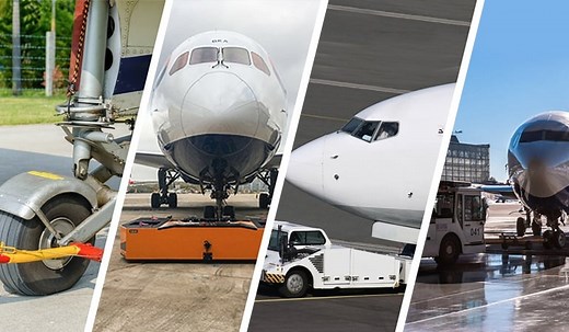 5 Types of Aircraft Tugs: Tow bars or electric aircraft tugs