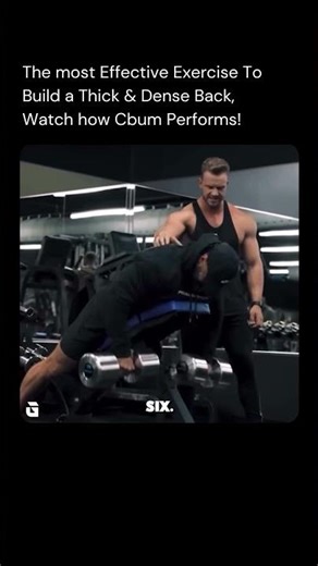 The most Effective Exercise To Build a Thick & Dense Back, Watch how Cbum Performs!