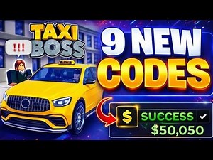 ⚠️NEW!! [CODE] ⚠️ TAXI BOSS CODES APRIL 2026 | ROBLOX TAXI BOSS CODES 2026