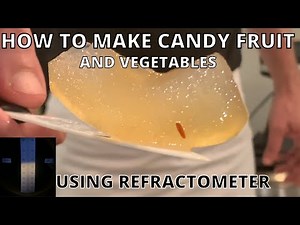 How to Make Candied Fruit And Vegetables