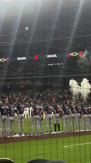 Team USA Lineup Introuction at 2026 MLB World Baseball Classic at Daikin Park Houston TX #worldbaseballclassic #houston #wbc #mlb #daikinpark @MLB @Houston Astros