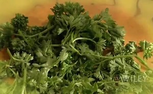 Chopping Parsley