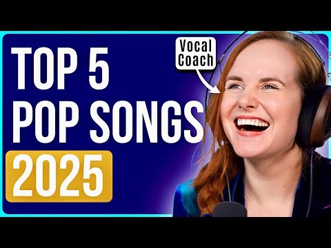 Vocal Coach - The TOP 5 Pop Songs Of 2025! | Analysis Compilation
