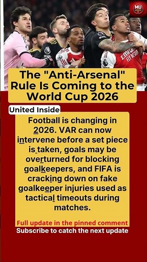 FIFA's New VAR Rules Explained | World Cup 2026 Set for Major Changes