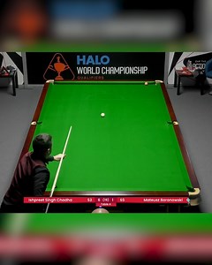 Finding a snooker to win the frame 👊 How far can Ishpreet Singh Chadha go in Halo World Championship 2025? | WST