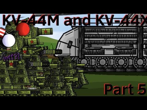 Here comes trouble! - KV-44M and KV-44X ￼5 (Part 1) - Cartoons about Tanks