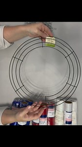 Patriotic Wreath Tutorial | We Craft Around