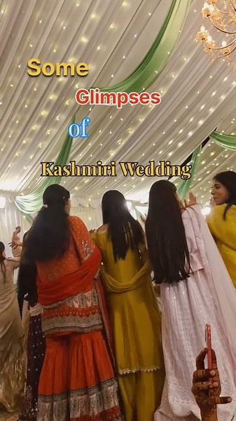 ✨ Some Glimpses of a Kashmiri Wedding 💍🌸 #WeddingVibes #Kashmir