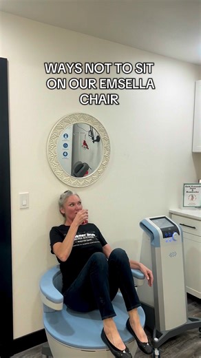 Our EMSELLA chair is such an easy treatment and you literally just sit on it like a normal chair! Benefits of EMSELLA: - Strengthens pelvic floor muscles without surgery - Improves bladder control and reduces leakage - Helps with stress, urge, and mixed incontinence - Enhances intimacy wellness and sexual function - Quick 30-minute sessions, fully clothed - Comfortable and non-invasive – no downtime - Boosts confidence and overall quality of life Call or book online today! #EMSELLA #emsellatreat