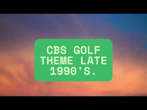 CBS 1990s Golf Theme