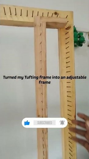 Tufting Frame//Adjustable tufting frame