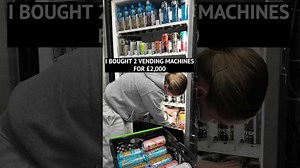 (458) vending machine side hustle: £800 monthly passive income!