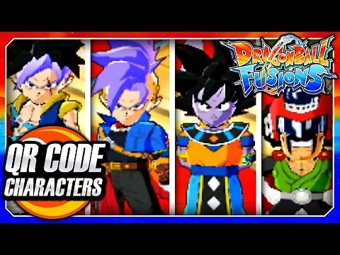 Dragon Ball Fusions 3DS English: All Secret QR Code Characters!