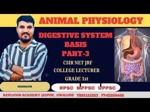 DIGESTIVE SYSTEM || HEMRAJ SIR || CSIR NET JRF || ANIMAL PHYSIOLOGY ||LIVER || PART-3