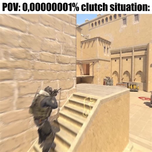 POV 0,00000001 clutch situation #cs2 #viral #clip #foryou #pro #csgo #fyppp #donked #donk #knife #ace #ohnepixel #tips #unbox #talon