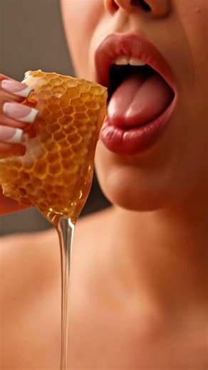 🍯 HONEYCOMB MELTING ASMR 😱 | 6 Seconds Sticky Tingles