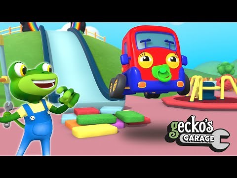 Baby Truck's Soft Play Day｜Gecko's Garage｜Funny Cartoon For Kids｜Learning Videos For Toddlers