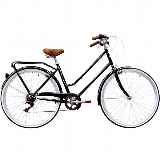 Pedal Uptown Vintage Cruiser Bike Classic Black