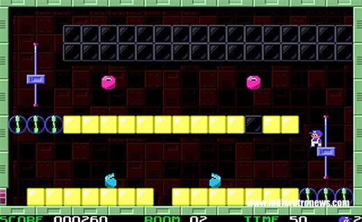 Mike Mech - A fabulous C64 homebrew arrives on the Amiga via LC-Games