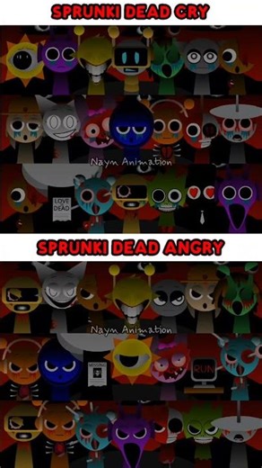 SPRUNKI DEAD CRY vs SPRUNKI DEAD ANGRY #sprunki #gameplay #games #roblox
