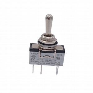 [Hot Item] Waterproof 3 Pin on-off-on Spdt Toggle Switch 16A 250V UL Approved IP67 Toggle Switch