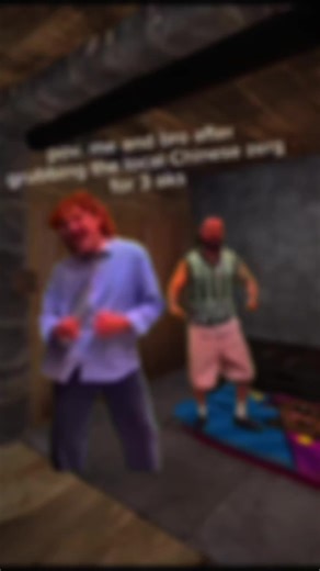 pov me and bro after grubbing the local Chinese zerg #fyp #rusttok #rust #meme #pov