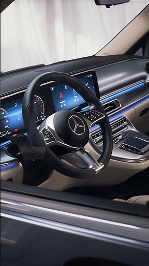 With New Design Highlights , the New V-Class takes the Aestethics of MPVs to a New Level.#shorts