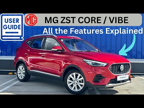 MG ZST CORE / VIBE 1.5L Complete Owner's Manual Handover Walkthrough 2020 to 2024