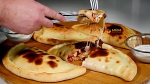 123K views · 1.9K reactions | 4 komada recept, pizza calzone, preklopljena pica ili topli sendvici | Sašina kuhinja | Facebook