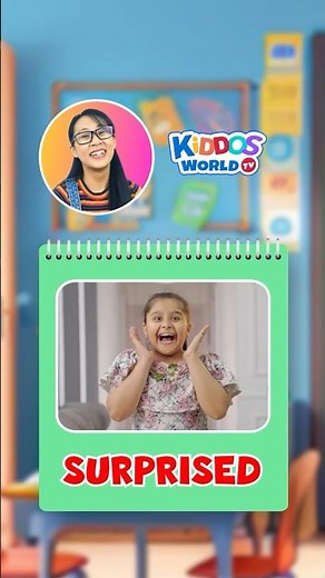 Kids Learn the Emotion SURPRISE | Educational Video with Miss V