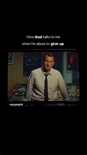 how god talks to me ,when iam about to giveup ...