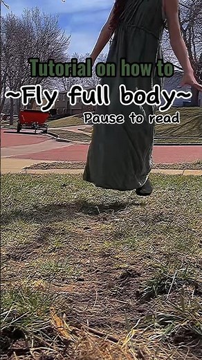 Tutorial on how to fly full body #funny#fairy#answer#fairyfly #dancesteps#flyingfairy #fairyroleplay