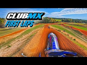 FIRST LAPS At CLUBMX - Learning Practice Track