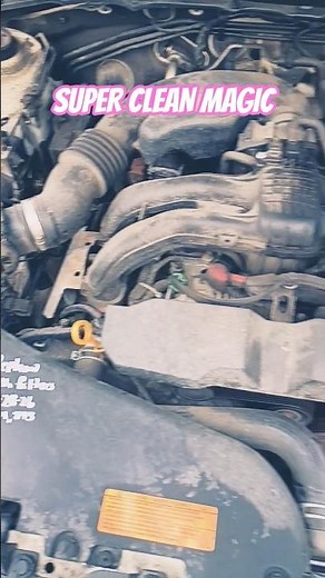 Super Clean Under‑Hood Wash! Subaru Forester Engine Bay Looks NEW!