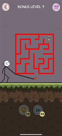 (Shorts) Thief Puzzle: to pass a level (IOS Gameplay) Bonus Level 7