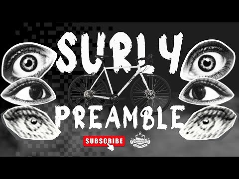 Surly Preamble Thorfrost White - Fatbike Adventures Bike Build