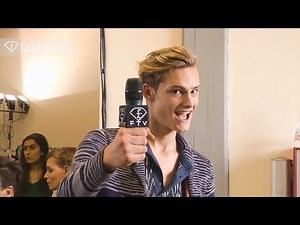 Missoni's Handsome Male Models - Backstage at Spring 2013 Milan Men's Fashion Week | FashionTV FMEN