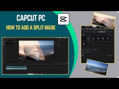 CapCut PC - how to create a Split Mask