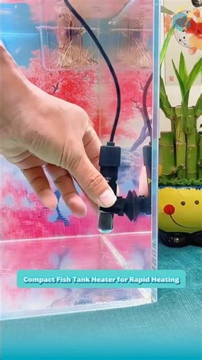 Compact fast-heating aquarium heater — my ranchu fish are going to love this