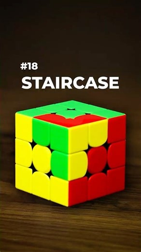 Pattern #18 – Staircase (3×3 Rubik’s Cube) | Beginner Pattern Tutorial
