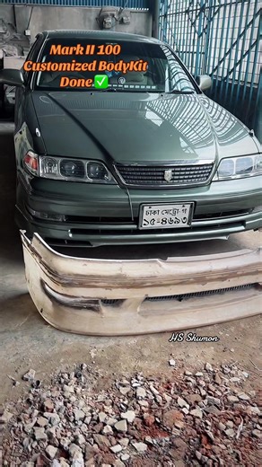 Toyota Mark II 100: Customized Bodykit Installation