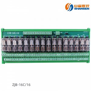 [Hot Item] (ZJB-16C/16) 16 Channel Relay Board Module for Fanuc/Siemens System Functionality