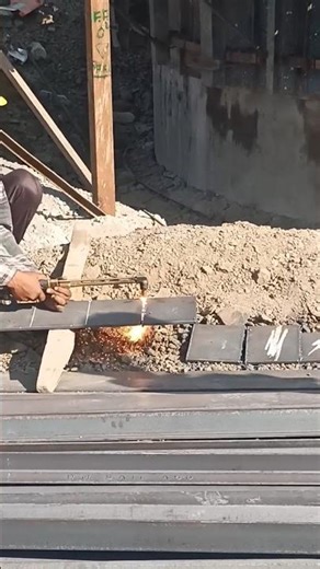 Steel Plate cutting process