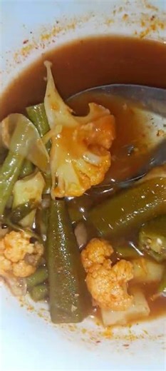 แกงส้มปลาป๋อง #cooking #แชบแบบบ้านๆ