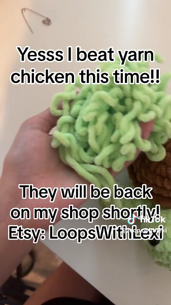 Playing yarn chicken again: TURTLE EDITION!! #crochet #crochetersoftiktok #amigurumi #etsy #crochettok #crochetideas #smallbusiness #yarnchicken #etsyshop #turtle