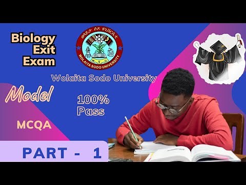 Ministry of Education - Ethiopia ∥ Biology Exit Exam 2017 ∣ Model MCQ&A ∥EUEES HUb - Part 1